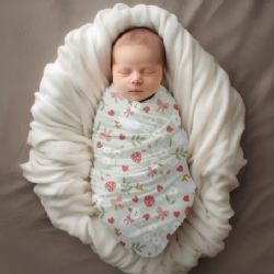 MINI BISCUIT - MOUSSELINE OIES FRAISES CLASSIQUE (LANGE)